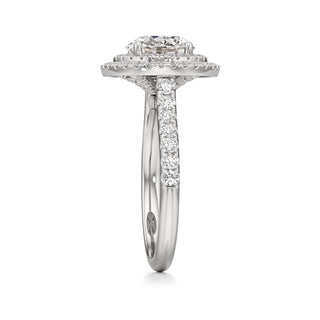 Laurel Emerald Double Halo