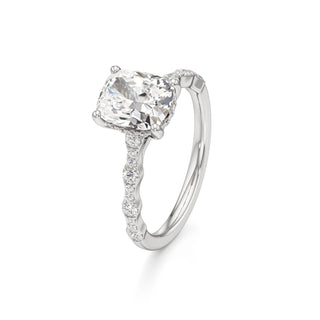 Liana Pear Station Diamond Band