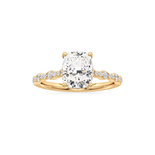 Liana Pear Station Diamond Band