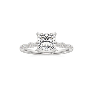 Liana Pear Station Diamond Band