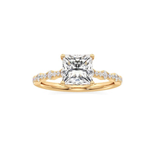 Liana Pear Station Diamond Band