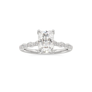 Liana Pear Station Diamond Band