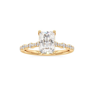Liana Pear Station Diamond Band