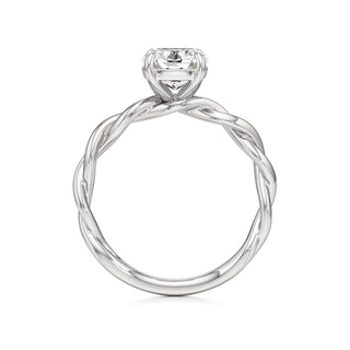 Linda Elongated Cushion Twisted Knot Band