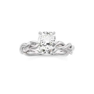 Linda Elongated Cushion Twisted Knot Band