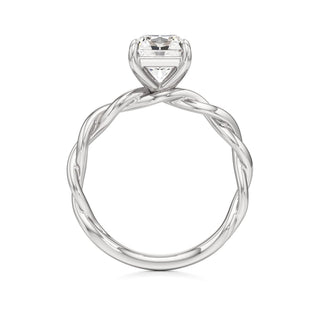 Linda Elongated Cushion Twisted Knot Band