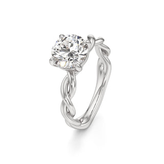 Linda Elongated Cushion Twisted Knot Band