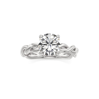Linda Elongated Cushion Twisted Knot Band