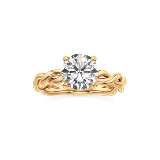 Linda Elongated Cushion Twisted Knot Band