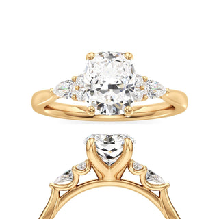 Lyric Radiant Three Stone Pear