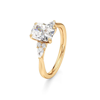 Lyric Radiant Three Stone Pear
