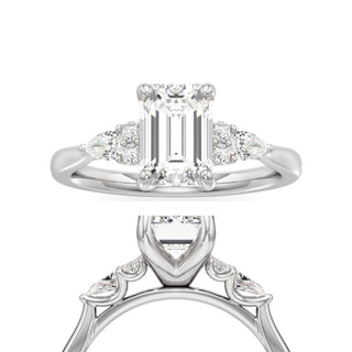 Lyric Radiant Three Stone Pear