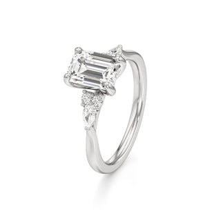 Lyric Radiant Three Stone Pear