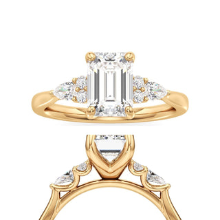 Lyric Radiant Three Stone Pear