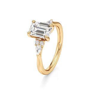 Lyric Radiant Three Stone Pear