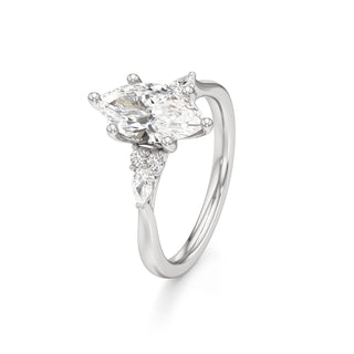 Lyric Radiant Three Stone Pear
