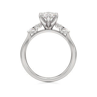 Lyric Radiant Three Stone Pear