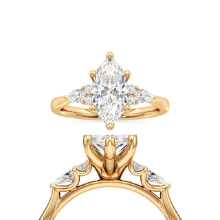 Lyric Radiant Three Stone Pear