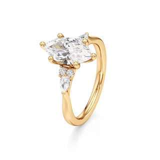 Lyric Radiant Three Stone Pear