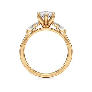 Lyric Radiant Three Stone Pear
