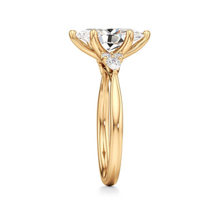 Lyric Radiant Three Stone Pear