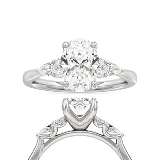 Lyric Radiant Three Stone Pear