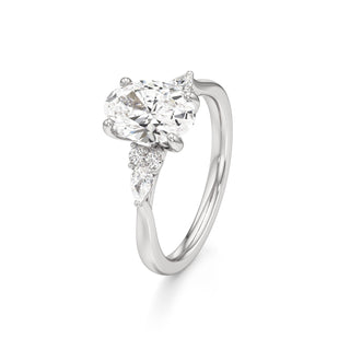 Lyric Radiant Three Stone Pear