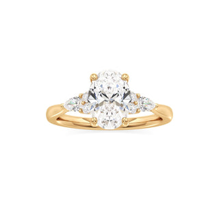 Lyric Radiant Three Stone Pear