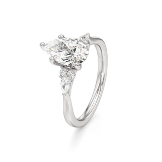 Lyric Radiant Three Stone Pear