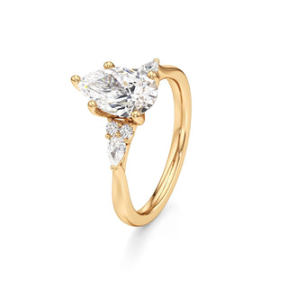 Lyric Radiant Three Stone Pear
