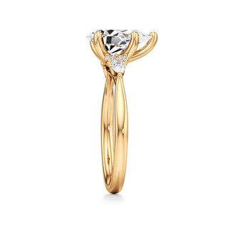 Lyric Radiant Three Stone Pear
