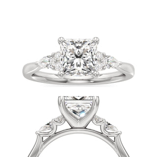 Lyric Radiant Three Stone Pear