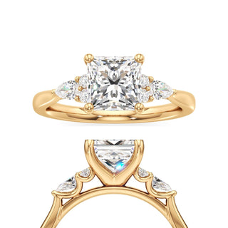 Lyric Radiant Three Stone Pear