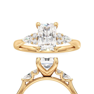 Lyric Radiant Three Stone Pear