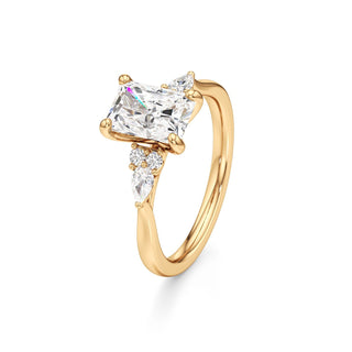 Lyric Radiant Three Stone Pear