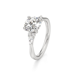 Lyric Radiant Three Stone Pear
