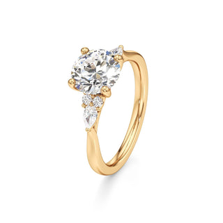 Lyric Radiant Three Stone Pear