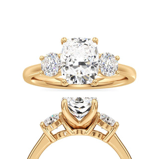Maelle Round Three Stone Round