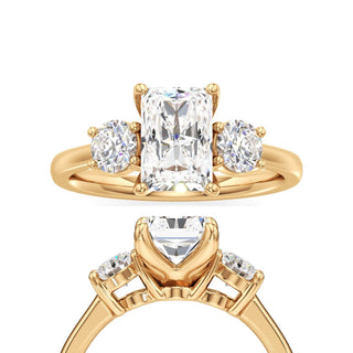 Maelle Round Three Stone Round