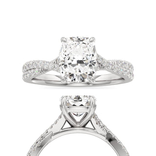 Maren Round Twisted Diamond Band