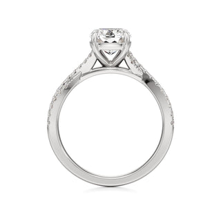 Maren Round Twisted Diamond Band