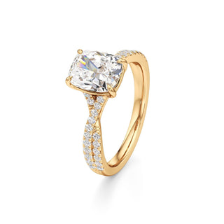 Maren Round Twisted Diamond Band