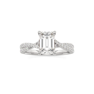 Maren Round Twisted Diamond Band