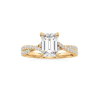 Maren Round Twisted Diamond Band