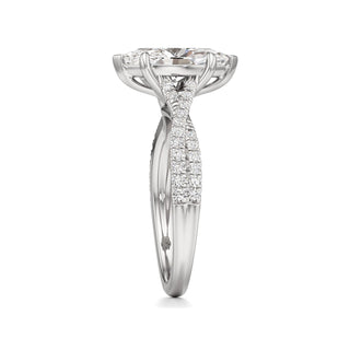 Maren Round Twisted Diamond Band
