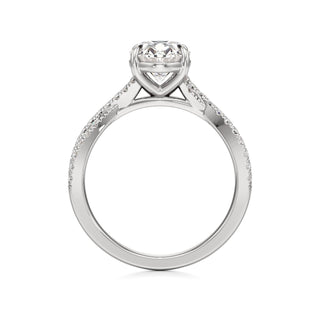 Maren Round Twisted Diamond Band