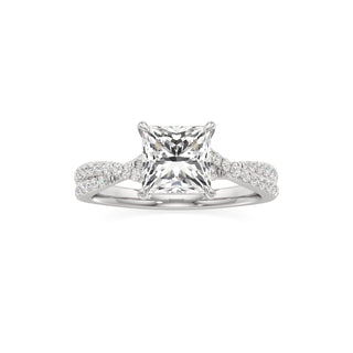 Maren Round Twisted Diamond Band