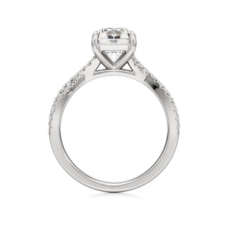 Maren Round Twisted Diamond Band