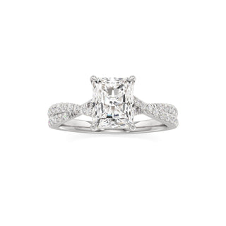 Maren Round Twisted Diamond Band