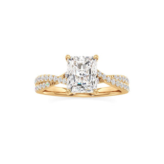 Maren Round Twisted Diamond Band